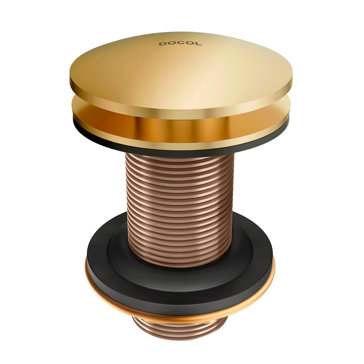 00922443 Click Clack 7/8 полированное золото Docol VÁLVULA DE SAÍDA D'ÁGUA 