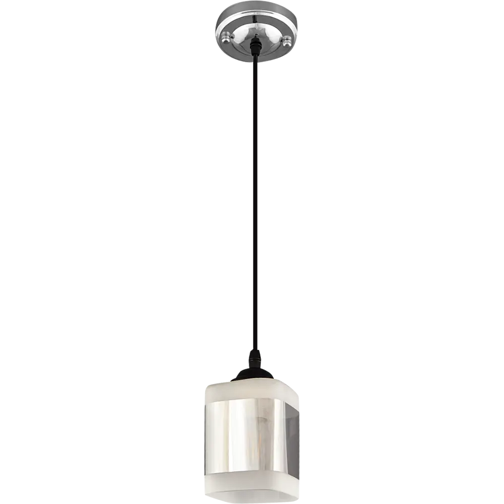 Подвесной светильник Jlight Kira 3122/1P E27 60 Вт, цвет черный/хром 83279123 STLM-2209517  - Вид №3