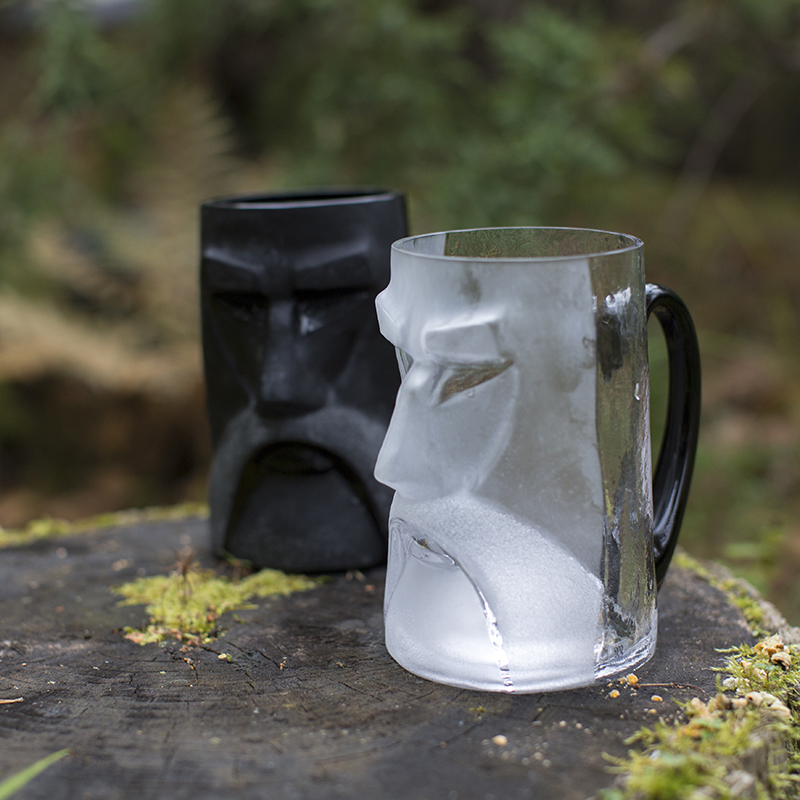 42031 Пивная кружка из чёрного хрусталя "Локи", Объём 600 мл., Высота – 140 мм. Maleras  - Вид №1