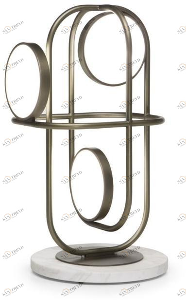 Natuzzi Настольная лампа из металла Circle sun-id-1348686