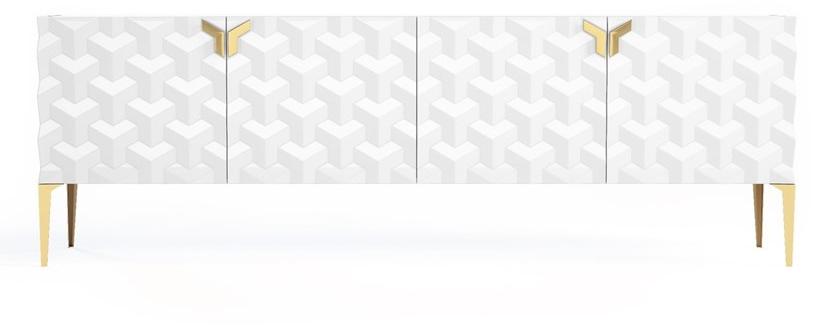 Jetclass Буфет лакированный с распашными дверцами Triny Jtn210, jtn210a  - Вид №2