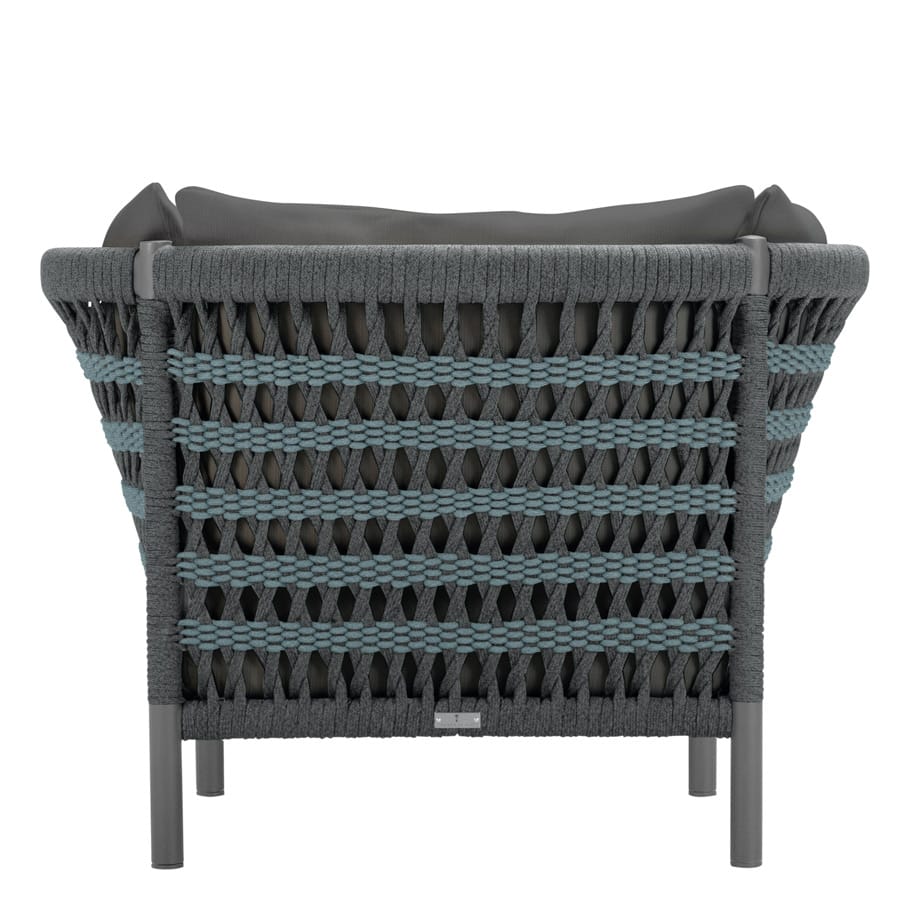 Кресло из морской веревки с подлокотниками JANUS et Cie Anatra ARCH-00073736 - Вид №21