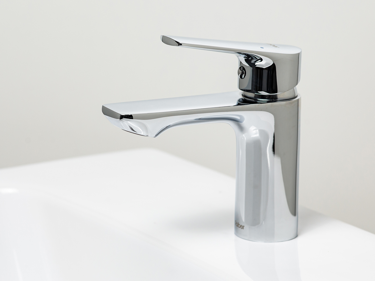 R1502 Смеситель для раковины однорычажный Raiber Zinger  - Вид №3