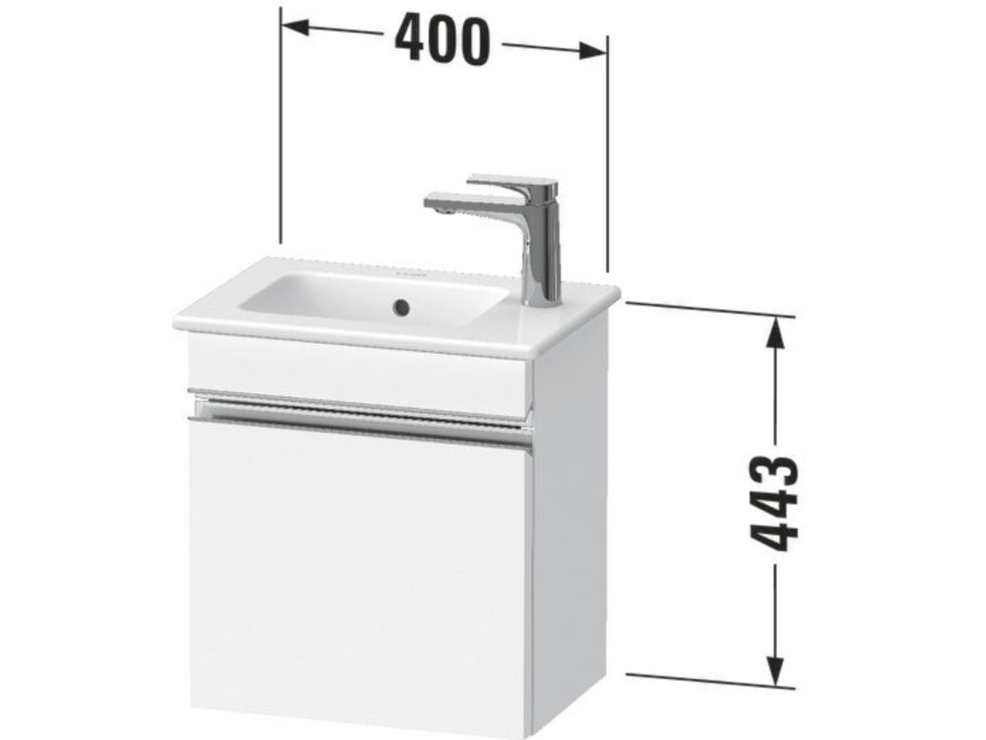 Деревянный подвесной умывальник со встроенным умывальником Duravit Sivida ARCH-00074239 - Вид №2