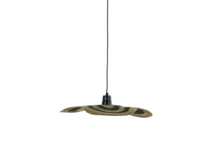 Подвесной светильник ручной работы из растительного волокна