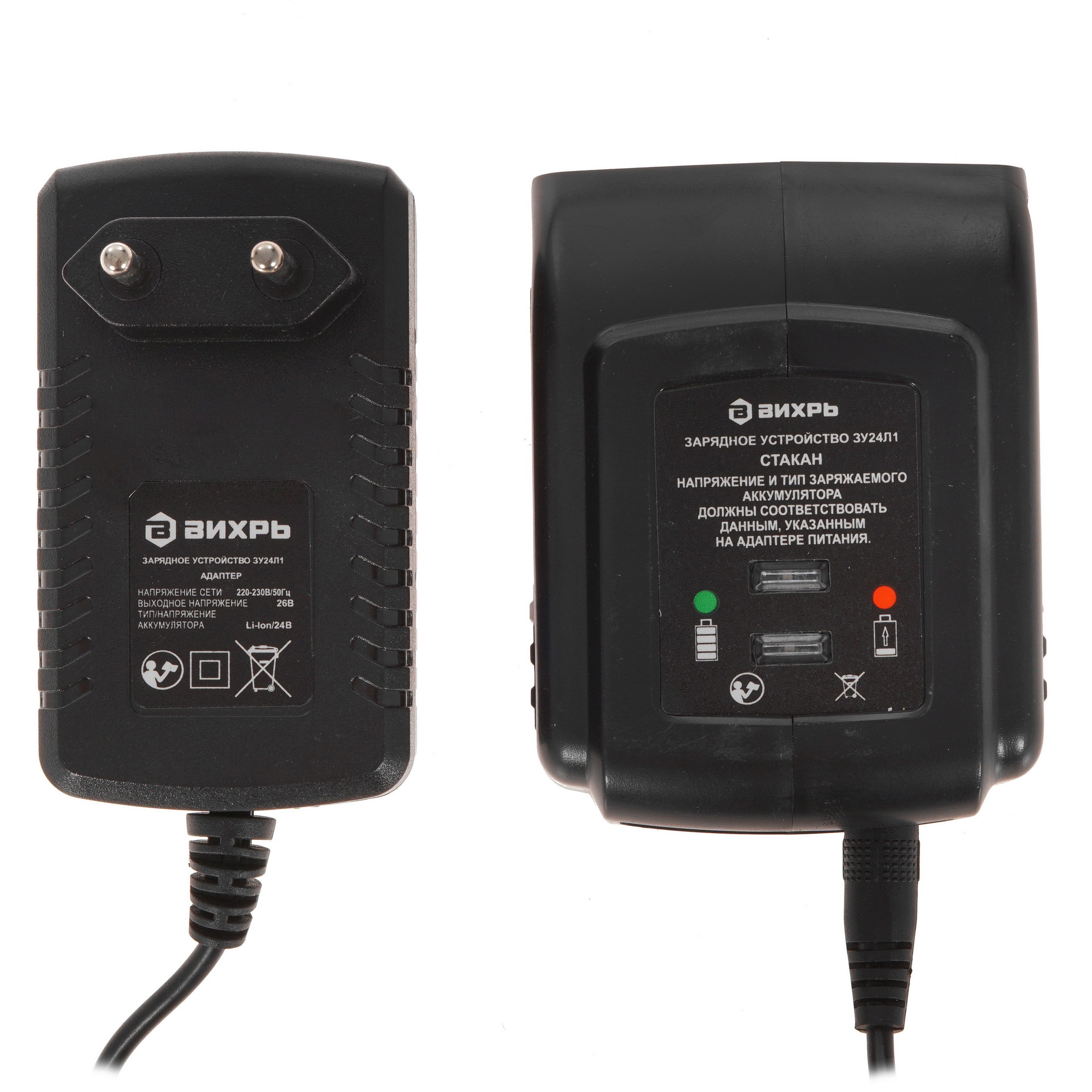 Зарядное устройство Вихрь ЗУ24Л1 KPV 5346180 STDN-0029773 - Вид №2