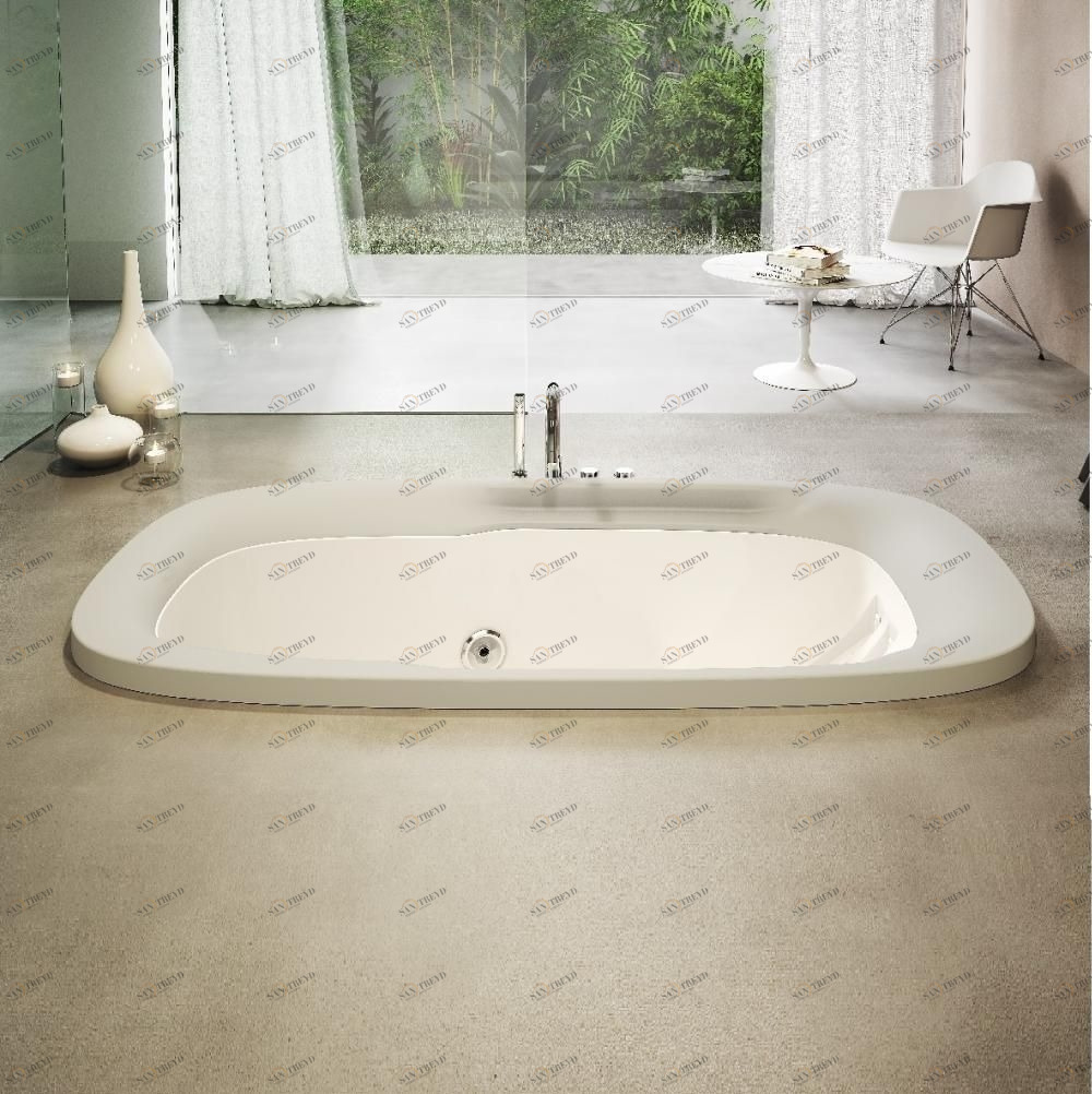 Ванна с гидромассажем "TOP" встроенная Muse 9F43-796A-SX Jacuzzi 9F43796ASX