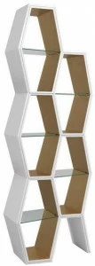 Jetclass Открытый лакированный книжный шкаф Houdi Jhd212