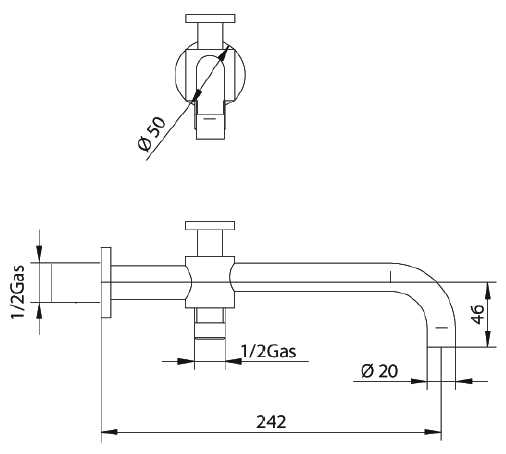 38637400 Излив Bandini Stel Santreyd  - Вид №1