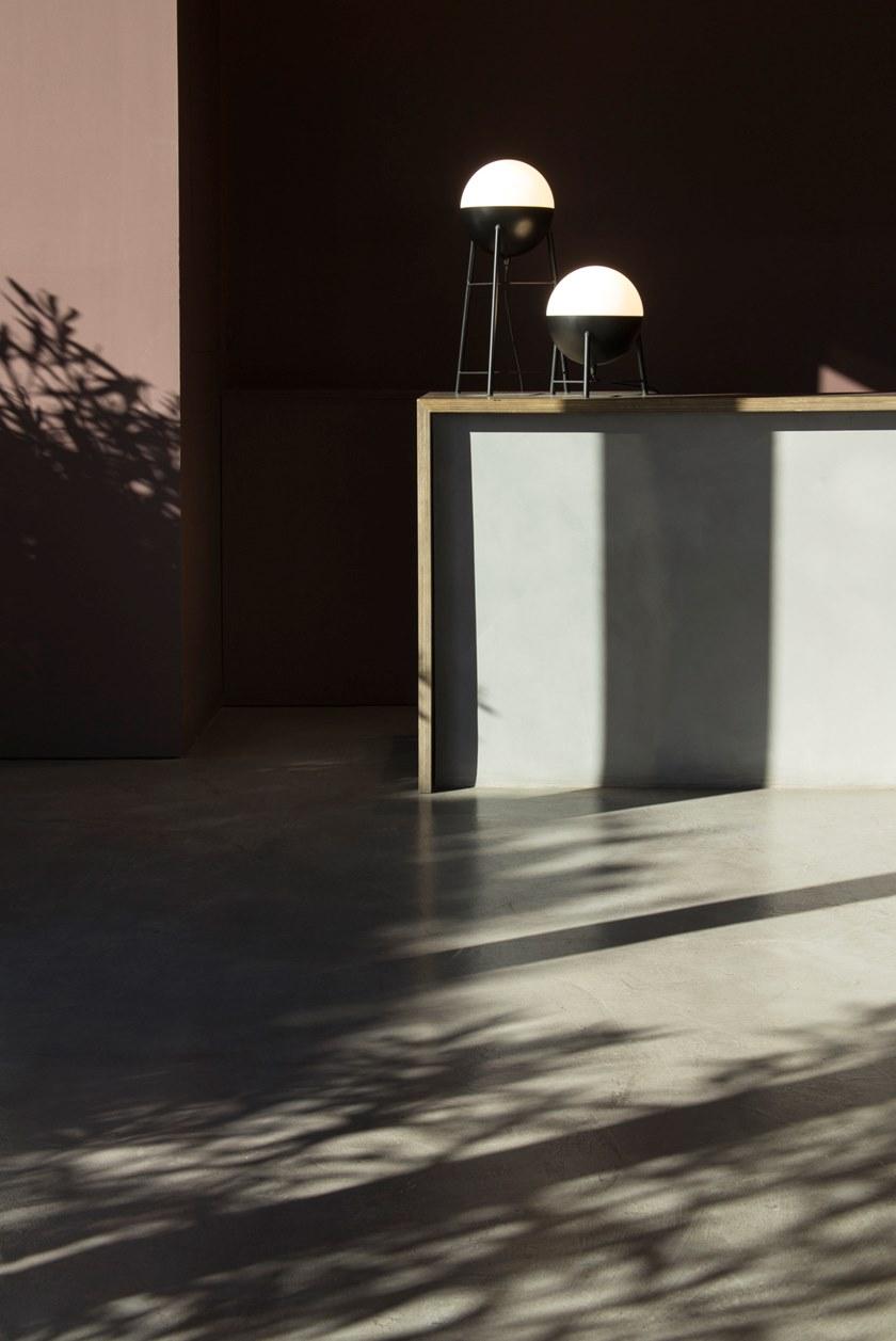 Milan Iluminacion Настольная светодиодная лампа отраженного света из стали Half sun-id-1382102 - Вид №1