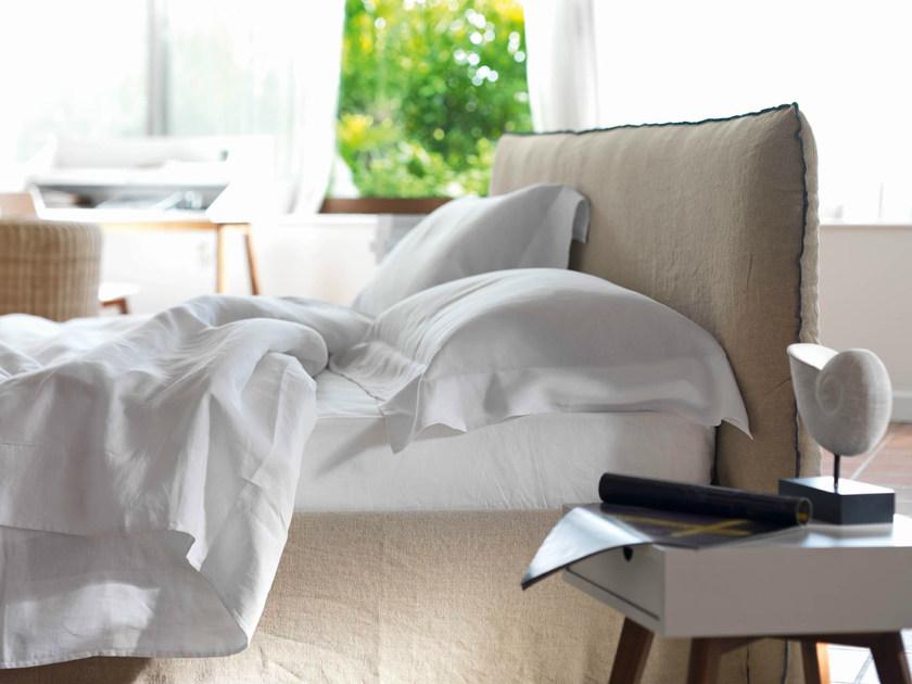 Casamania & Horm Мягкая двуспальная кровать со съемным чехлом Tahiti sun-id-1451325 - Вид №2