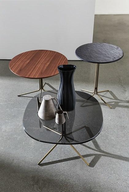 Sovet italia Круглый деревянный журнальный столик Genius sun-id-1373349 - Вид №2