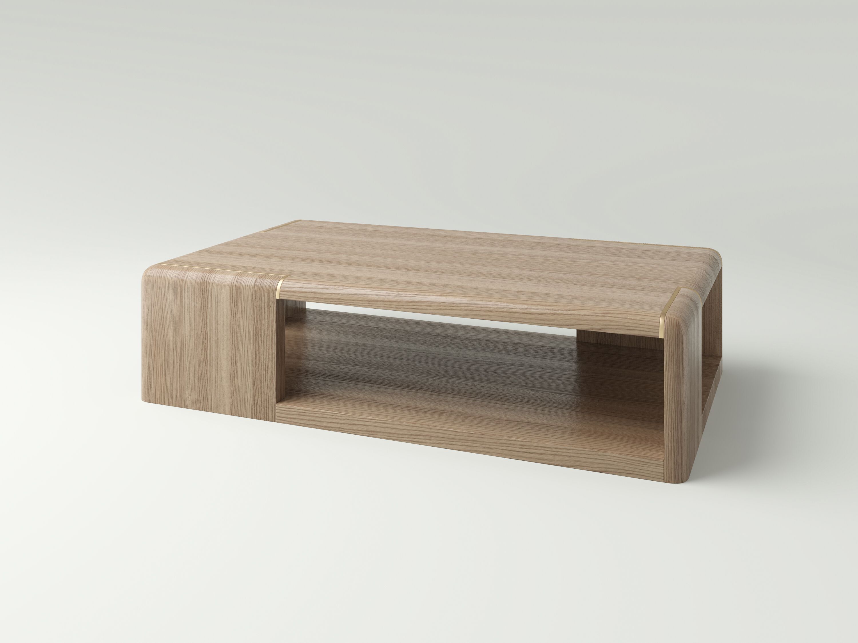Прямоугольный журнальный столик из дуба NITZAN HOME FELIX ARCH-00018129