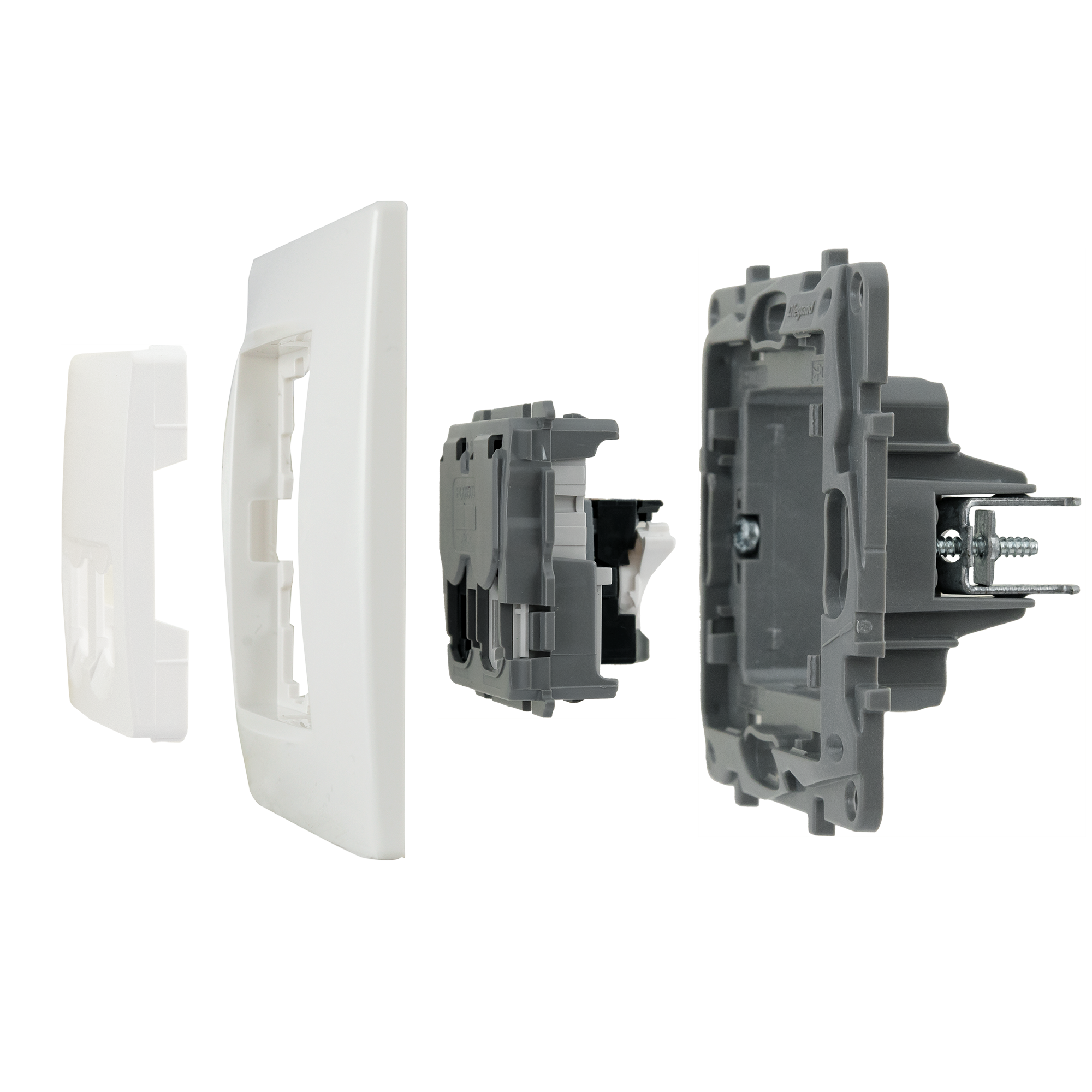 Розетка Legrand Etika для телефона и компьютера с подключением RJ11/RJ45 82496523 STLM-0028708 - Вид №6