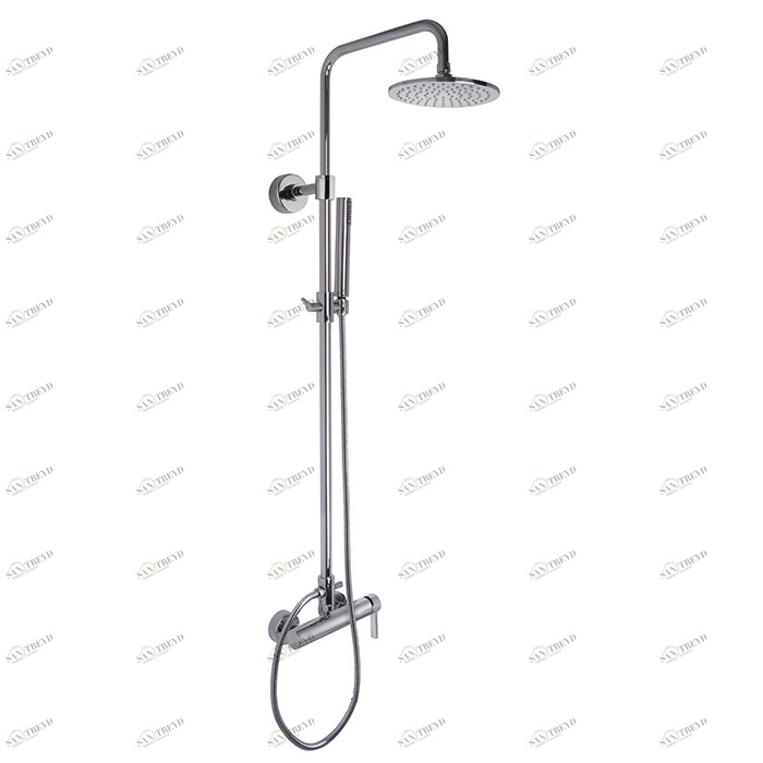 F3545/2 Смеситель для душа с душевой стойко й, верхним душем и душевым комплектом FIMA CARLO FRATTINI Matrix 