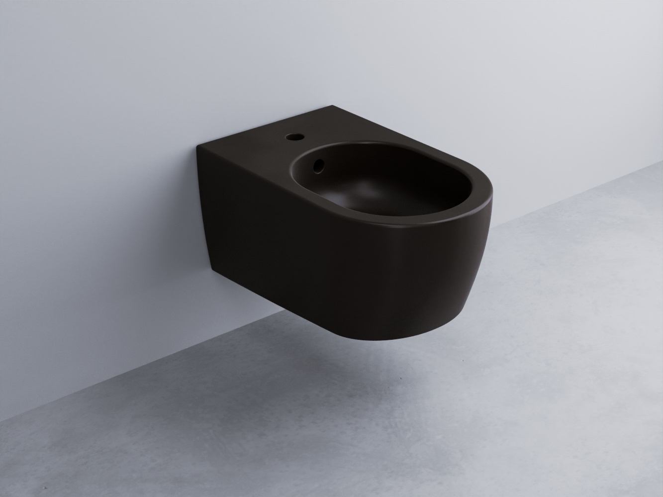 SMBSNW-LV Биде подвесное с одним отверстием под смеситель, в комплекте с крепежами 53 cielo Smile Ceramica Cielo