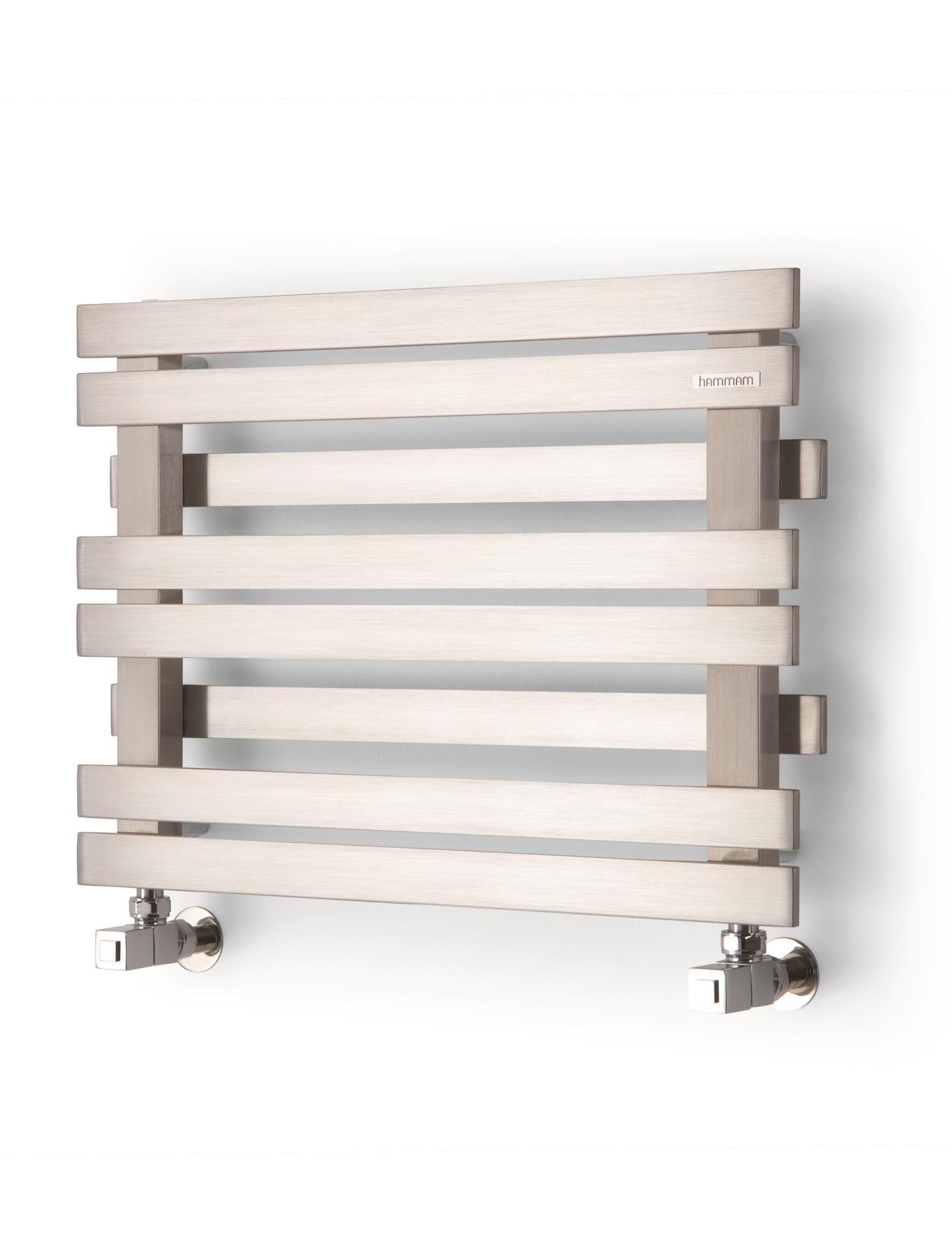 Полотенцесушитель Hammam SEVEN Stainless steel  комбинированный; электрический или водяной Сталь  - Вид №34