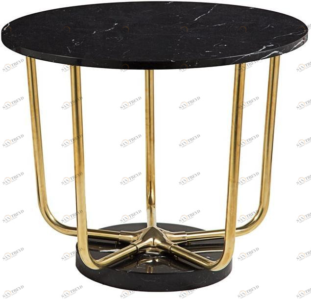 Il Bronzetto Круглый мраморный стол Timeless Star02