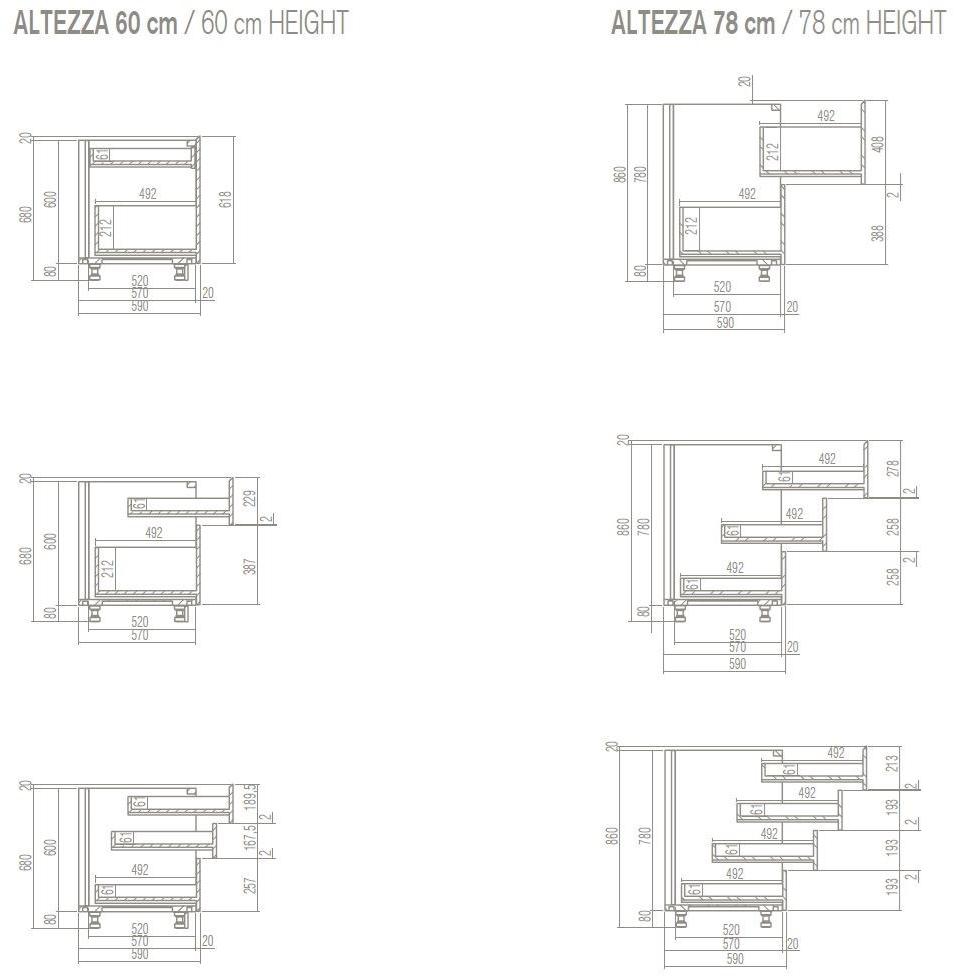 Xera by Arex Модульная кухня из нержавеющей стали и дерева с островом sun-id-1512721 - Вид №9