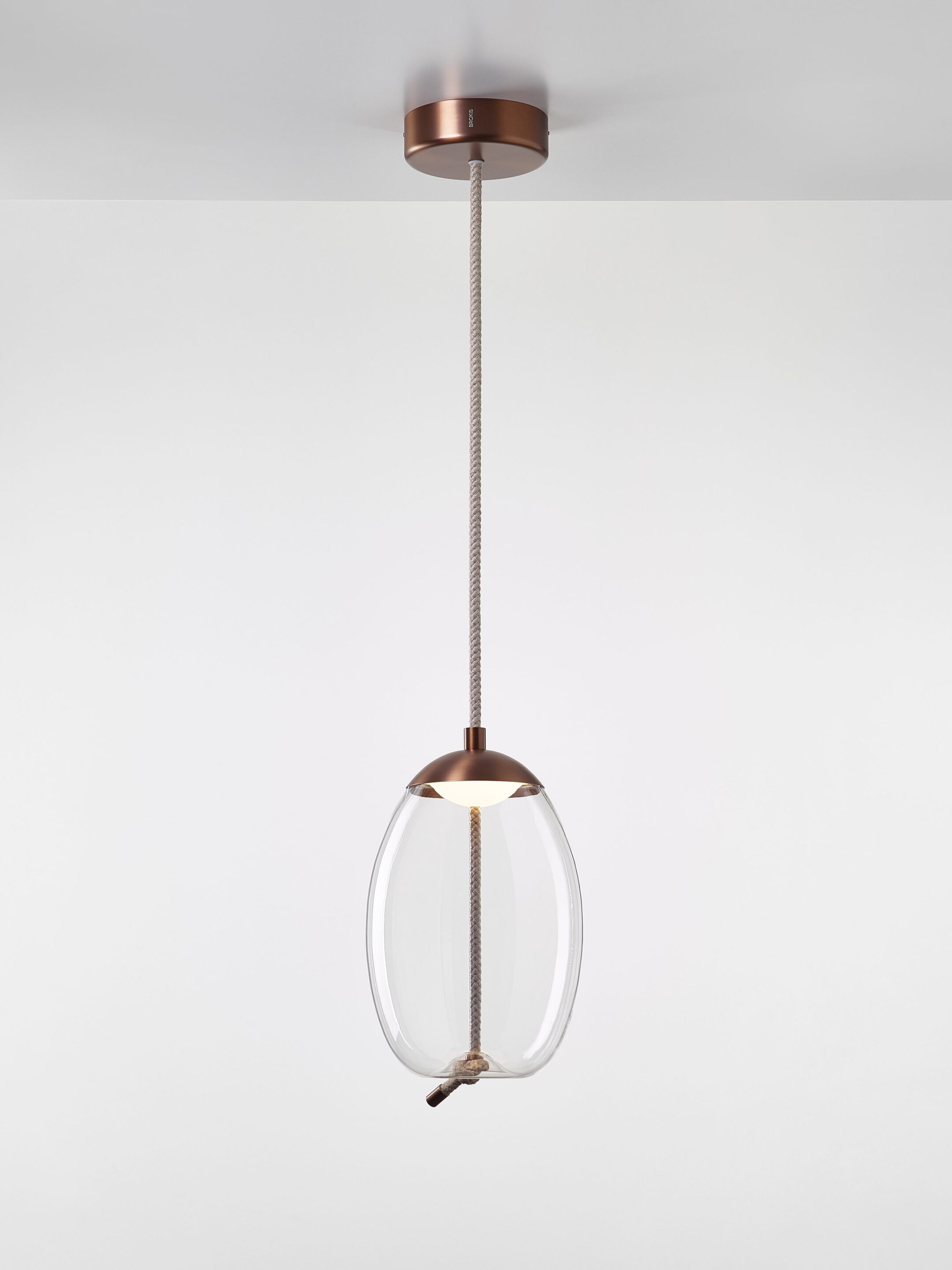 Выдувное стекло светодиодный подвесной светильник BROKIS Узел ARCH-00114866 - Вид №57