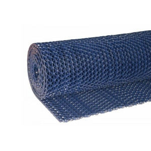 Антискользящее покрытие Зиг-Заг 1,15х10 м без подложки 4,5 мм Голубой