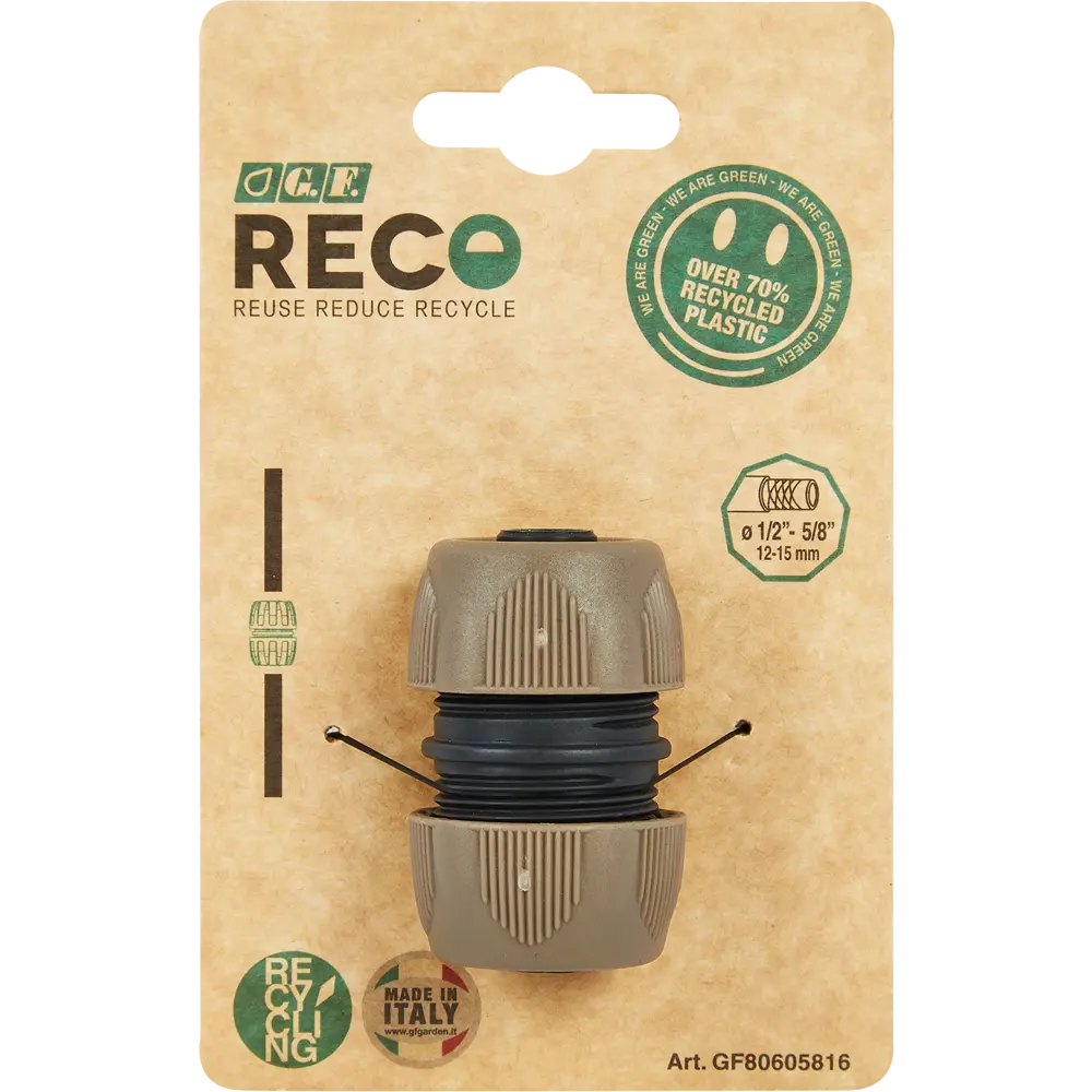 Муфта ремонтная для шланга Hozelock 1/2 дюйма 85606149 STLM-2133382 GF  - Вид №3