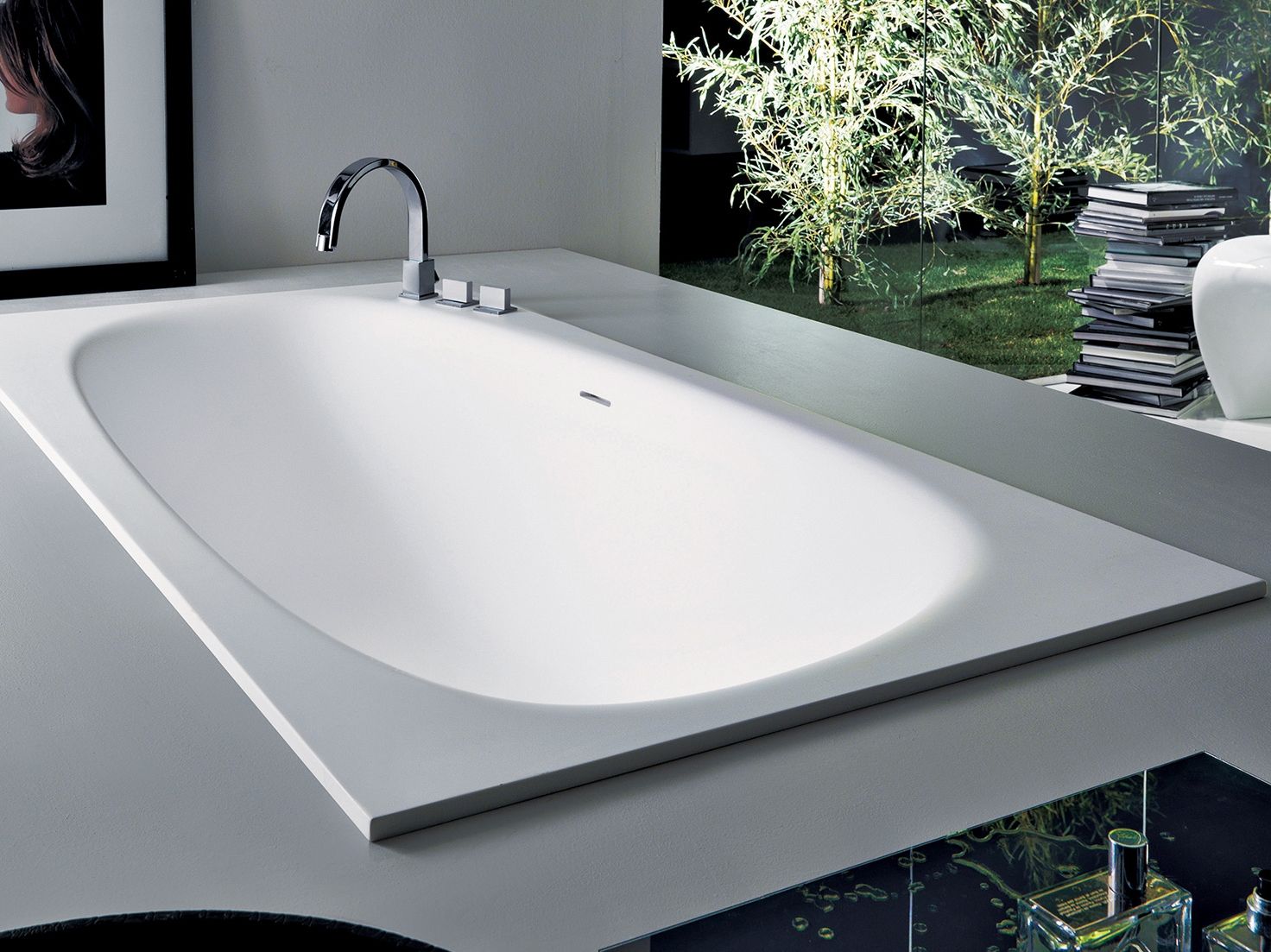 Встраиваемая прямоугольная ванна Cristalplant® Falper Vascamisura ARCH-00139795 - Вид №1