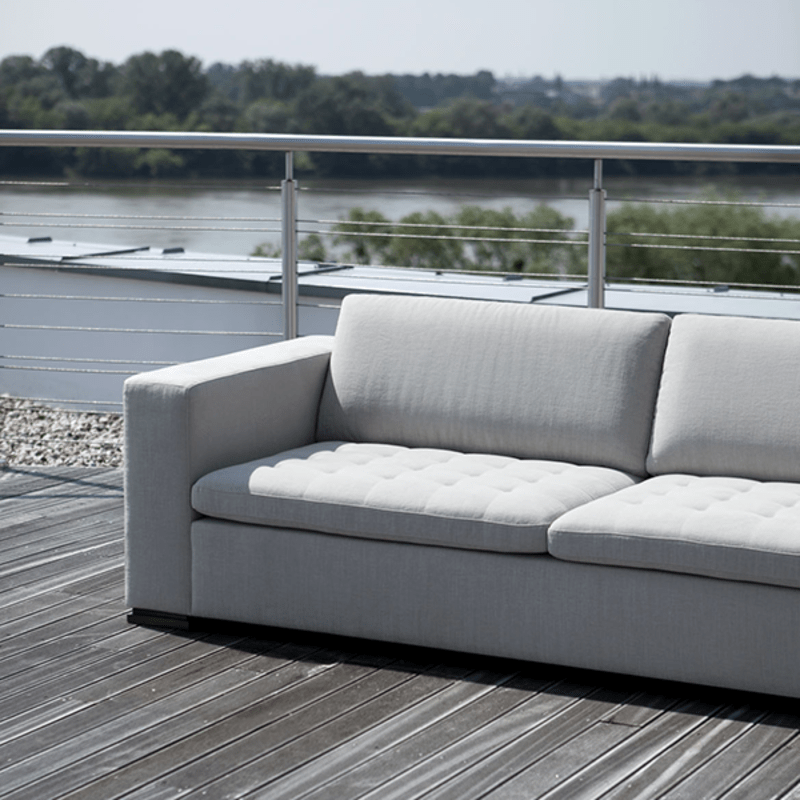 Диван Vario quilted прямой серо-бежевый SITS VARIO QUILTED 192398 Бежевый;молочный  - Вид №6