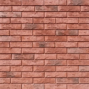 Плитка декоративная Лофт брик, гипс, цвет красный, 1.04 м2