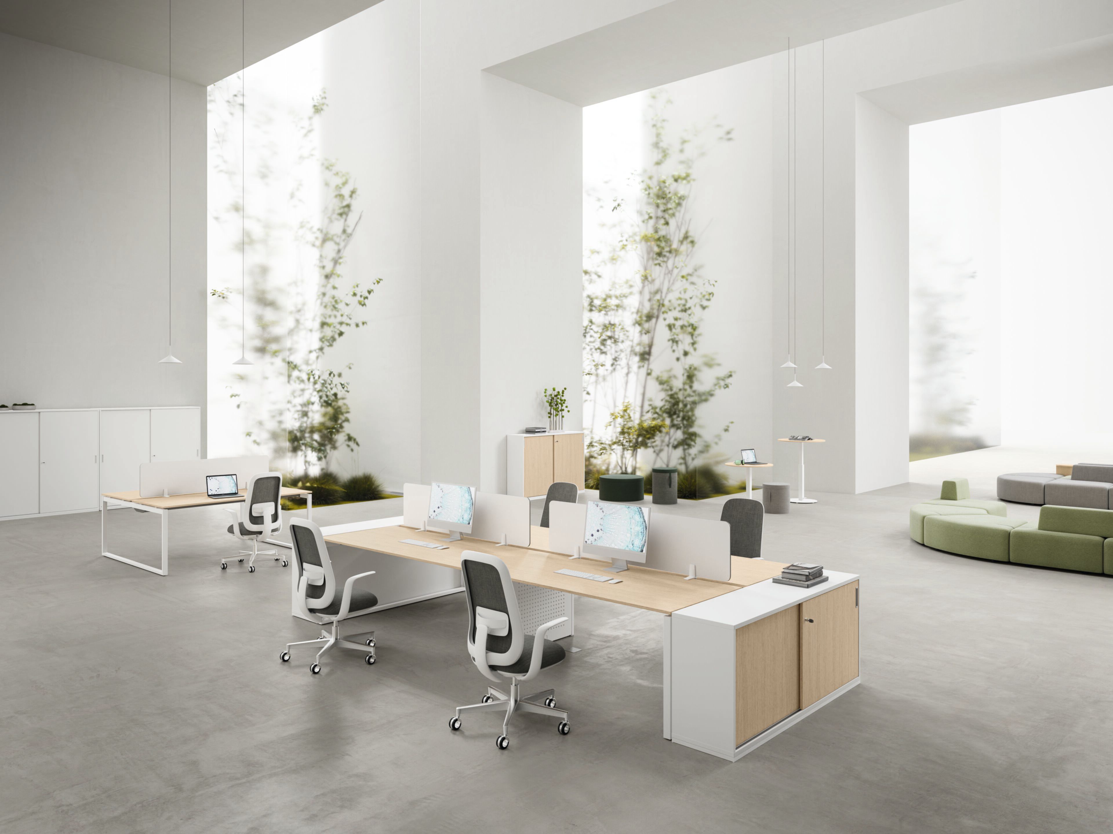 Секционный стол из меламина и металла DVO DV802 ARCH-00099579 - Вид №4