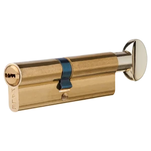 Цилиндр Kale 164BM-100-C-BP, 40х50 мм, ключ/вертушка, цвет золото 82394816 STLM-2079974