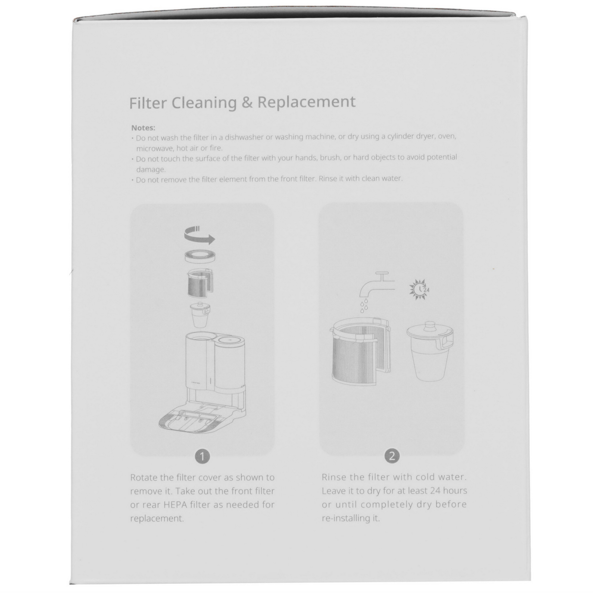 5029027 Фильтр HEPA, губчатый Roborock 8.02.0102 STDN-0127504 - Вид №2