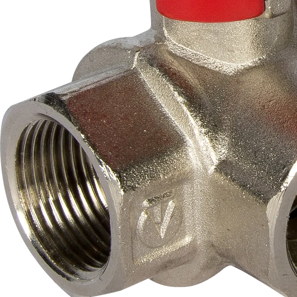 Трехходовой L-образный шаровой кран Valtec 3/4" для систем водоснабжения 10487350 STLM-0000478 - Вид №3