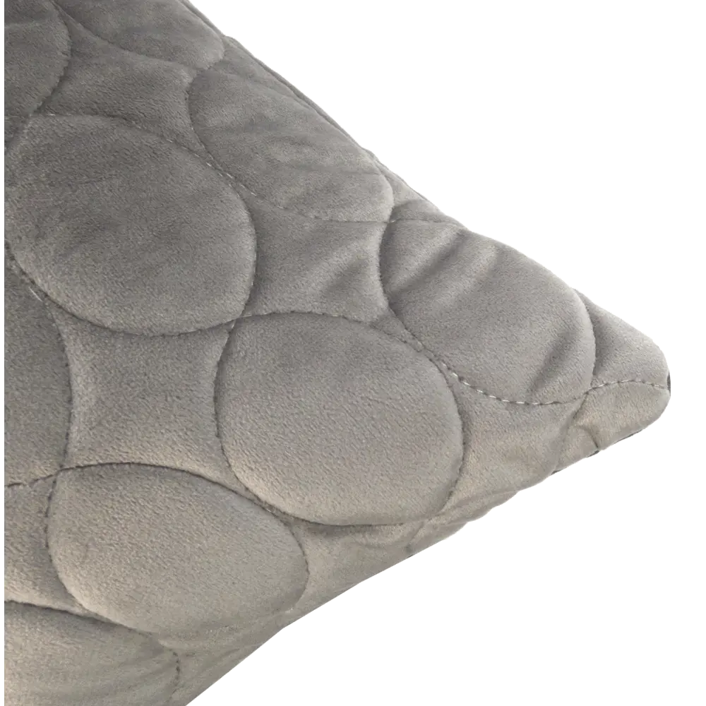 Подушка Овалы 50x50 см цвет серый 88110695 STLM-2160448 LINEN WAY  - Вид №2