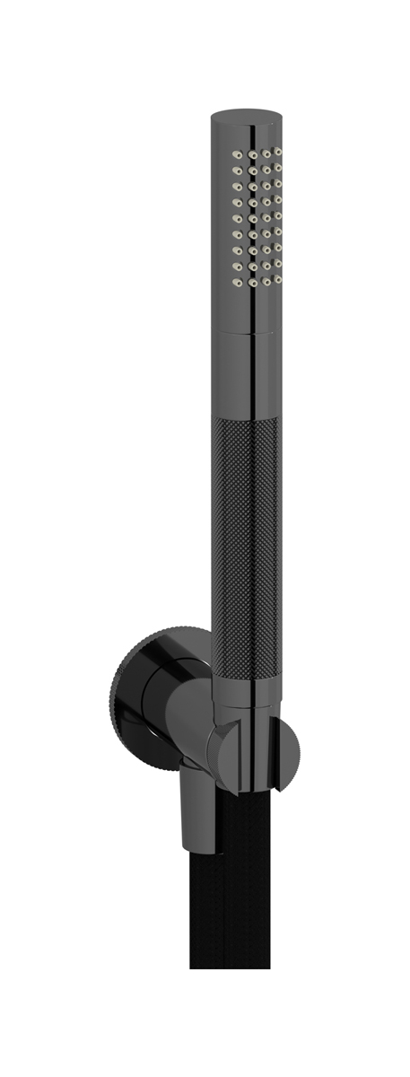 Ручной душ. WE ARE IB b2022cf Black Chrome Bold