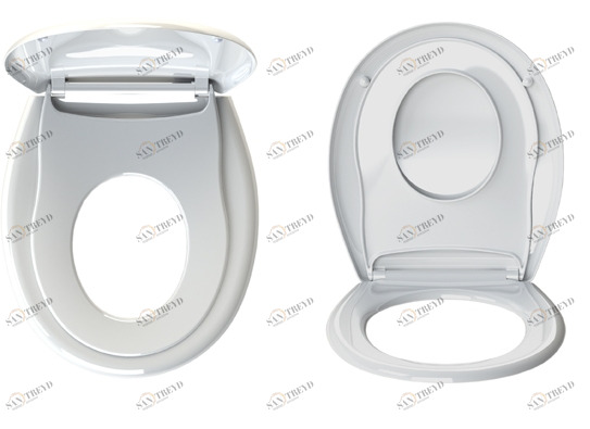 16829 Крышка сиденье для унитаза УКЛАД 