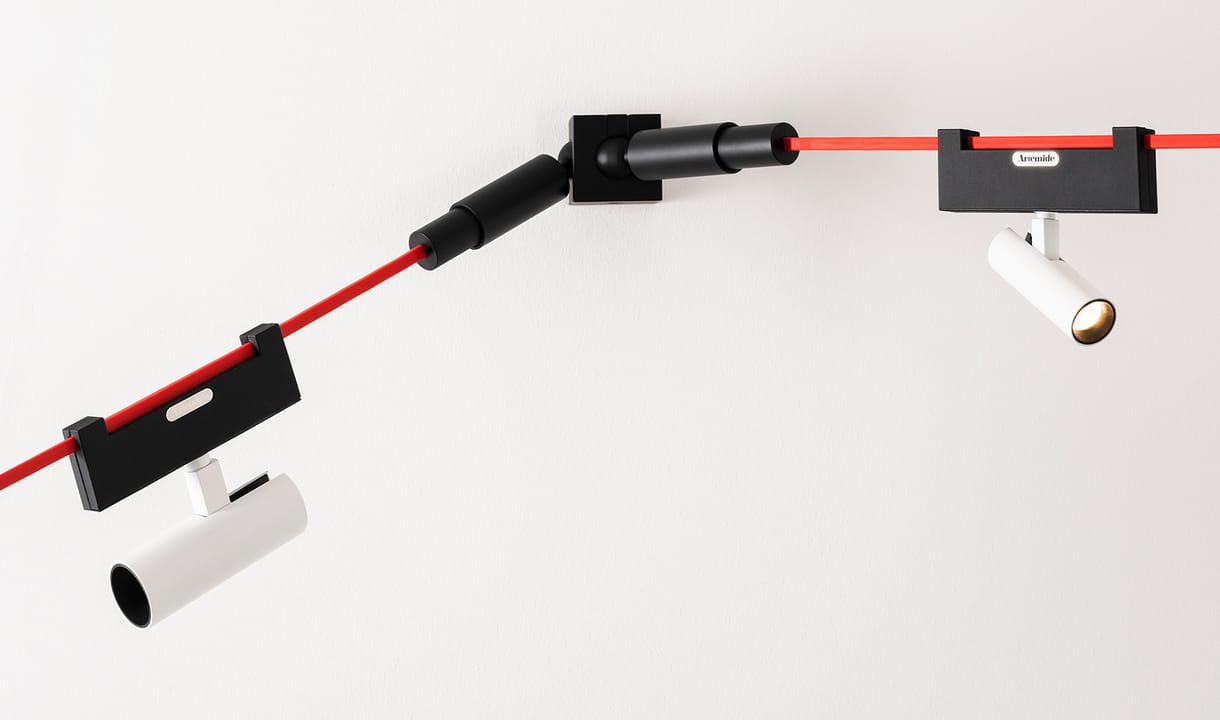 Металлическое освещение трека Artemide канатная дорога ARCH-00127604 - Вид №33