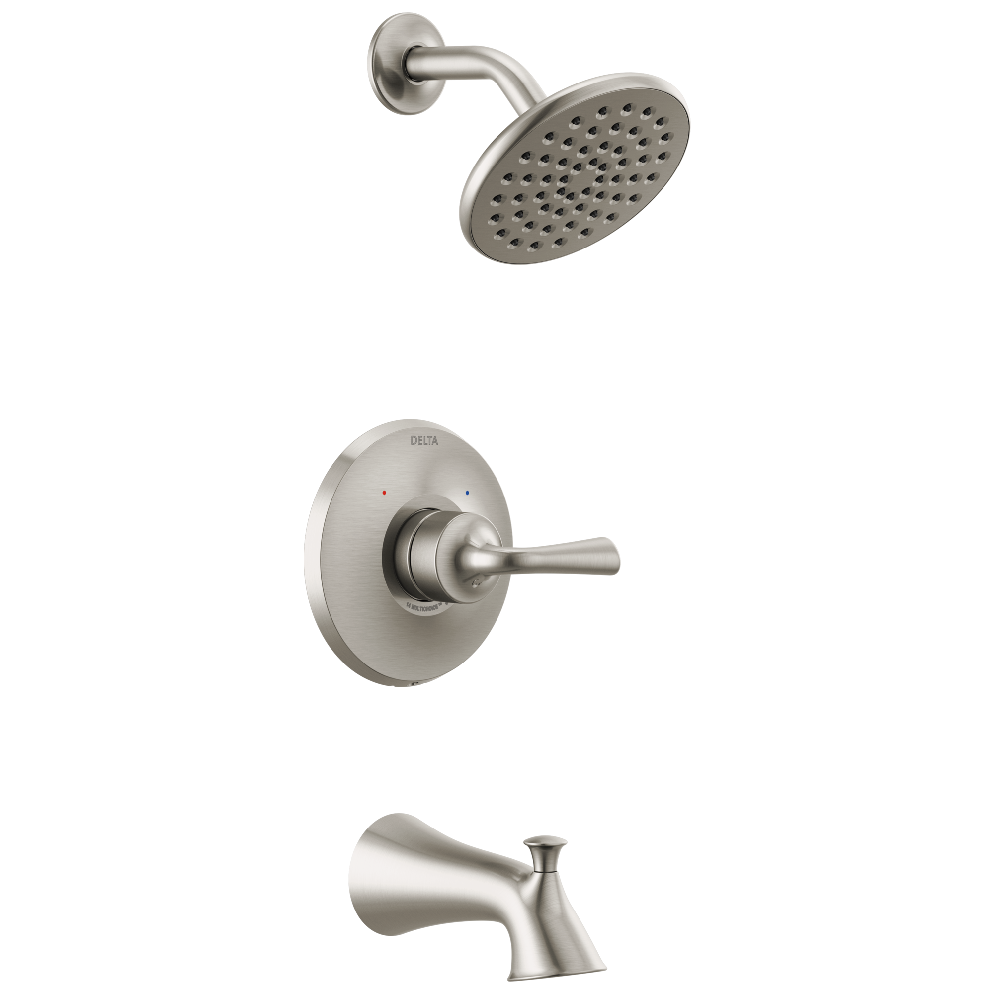 T14433-SS Для ванны и душа Monitor 14 Series Delta Faucet Kayra Нержавеющая сталь