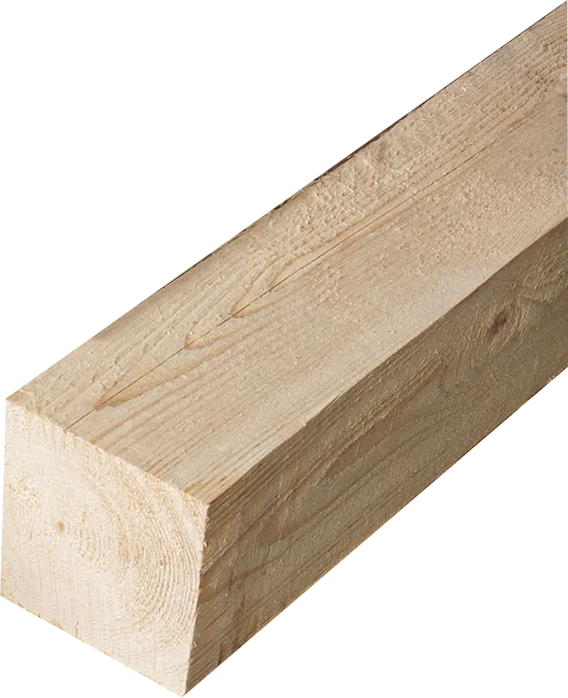 Santreyd Брус строительный нестроганый 100×100×6000 мм из ели 82017668