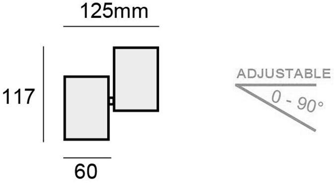 Terzo Light Регулируемый светодиодный потолочный светильник из алюминия  C177.gu.01  - Вид №1