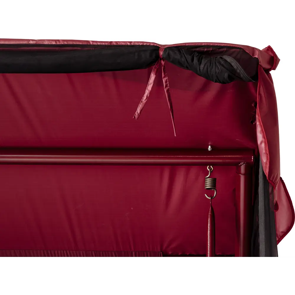 Качели садовые София 3-х местные (до 350 кг) бордовый/ розовый GREENGARD STLM-2107040 - Вид №4