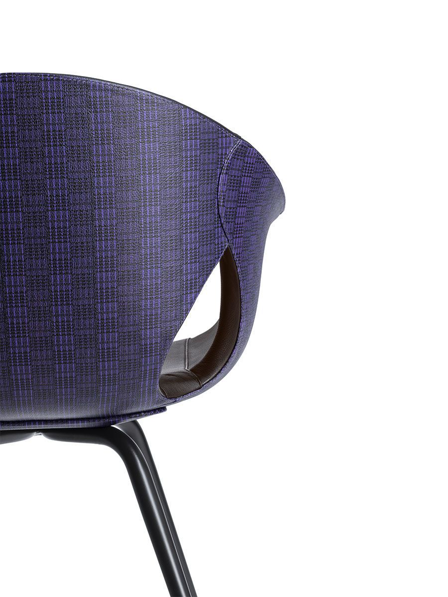 Кожаный стул с подлокотниками Poltrona Frau коллекция-диваны и кресла ARCH-00081821 - Вид №4