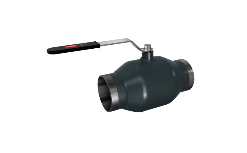 Danfoss JiP Standard цельносварные из углеродистой стали со стандартным проходом (PN 16) JIP Standard WW Кран шар Ду25 Ру16 ручка 065N9602 