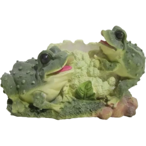 Santreyd Садовая фигура Лягушата на капусте с эффектом старины 89341425