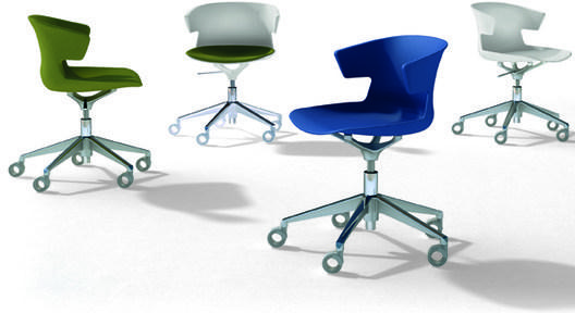 Quadrifoglio Офисное кресло с 5 спицами на колесиках Cove sun-id-1447610 - Вид №3