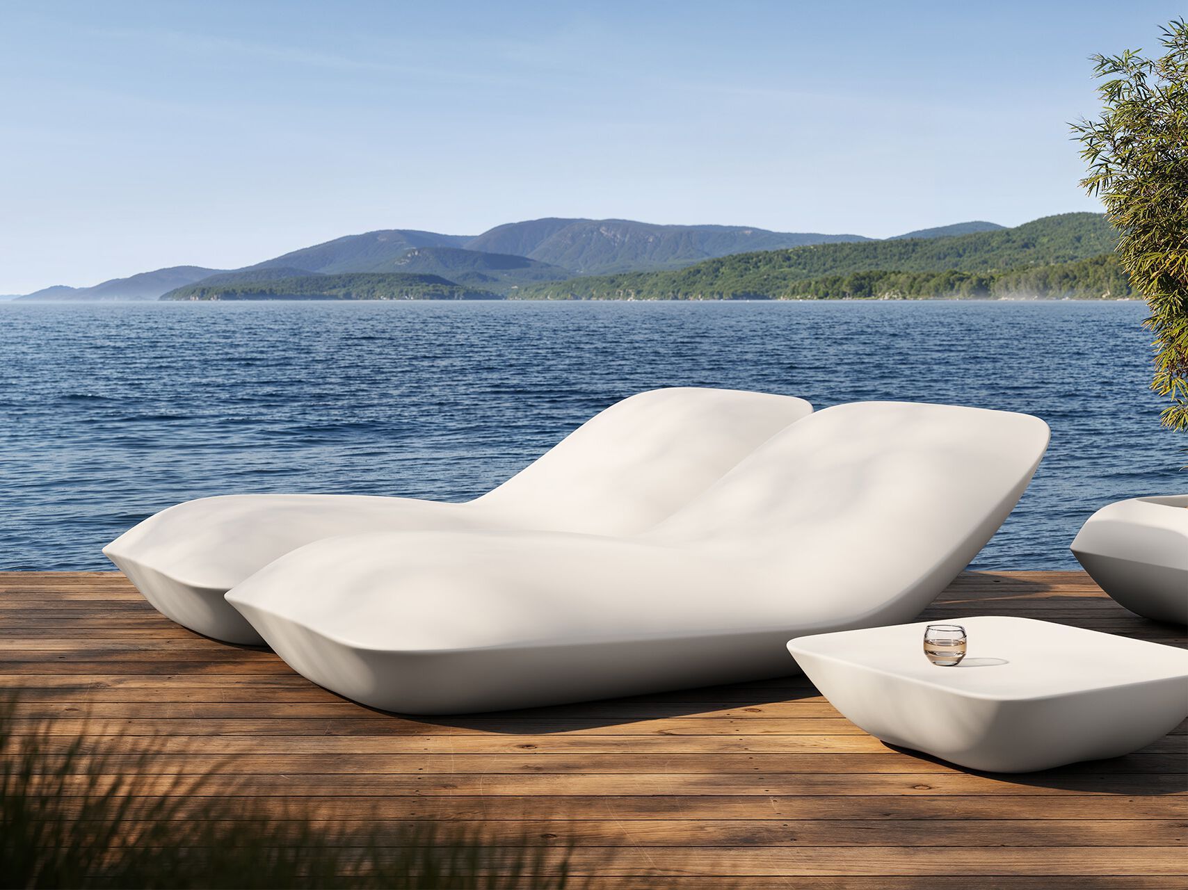 Журнальный столик из полиэтилена Vondom подушка ARCH-00148679 - Вид №2