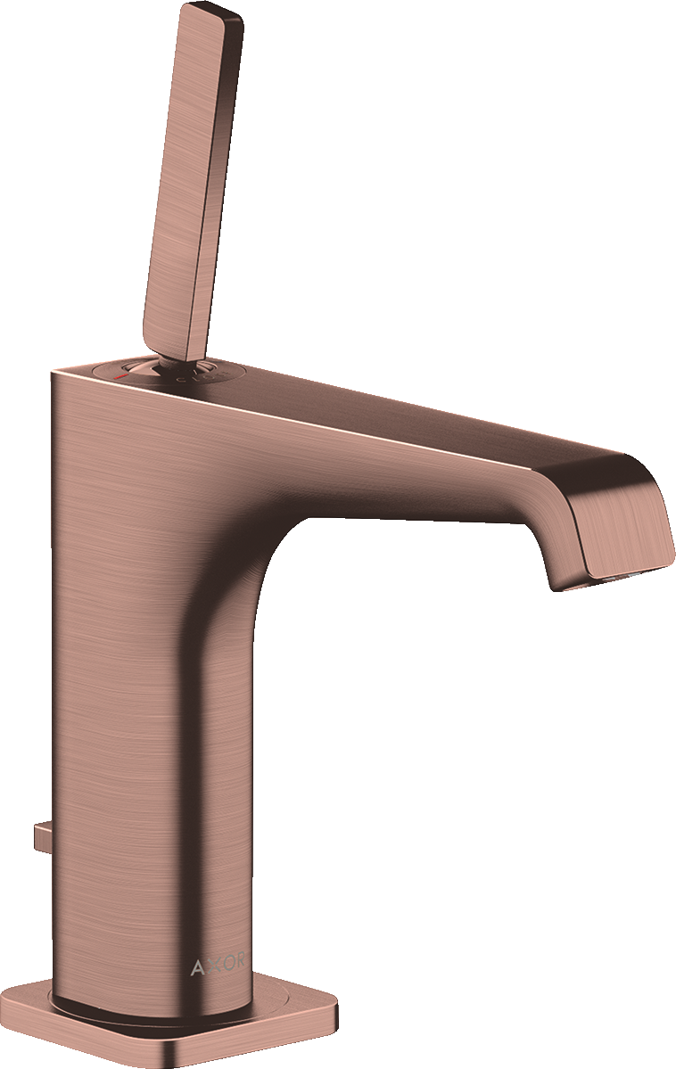 36100310 Смеситель для раковины 130, однорычажный, со стержневой ручкой и сливным гарнитуром AXOR CITTERIO E