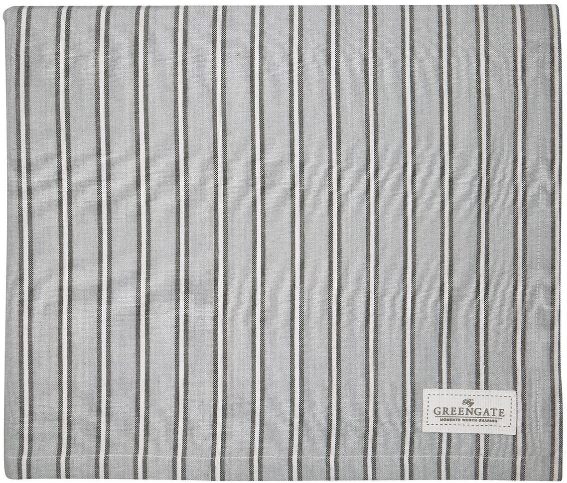 Скатерть Riley grey 145x250 см Greengate COTTAB250RLY8102