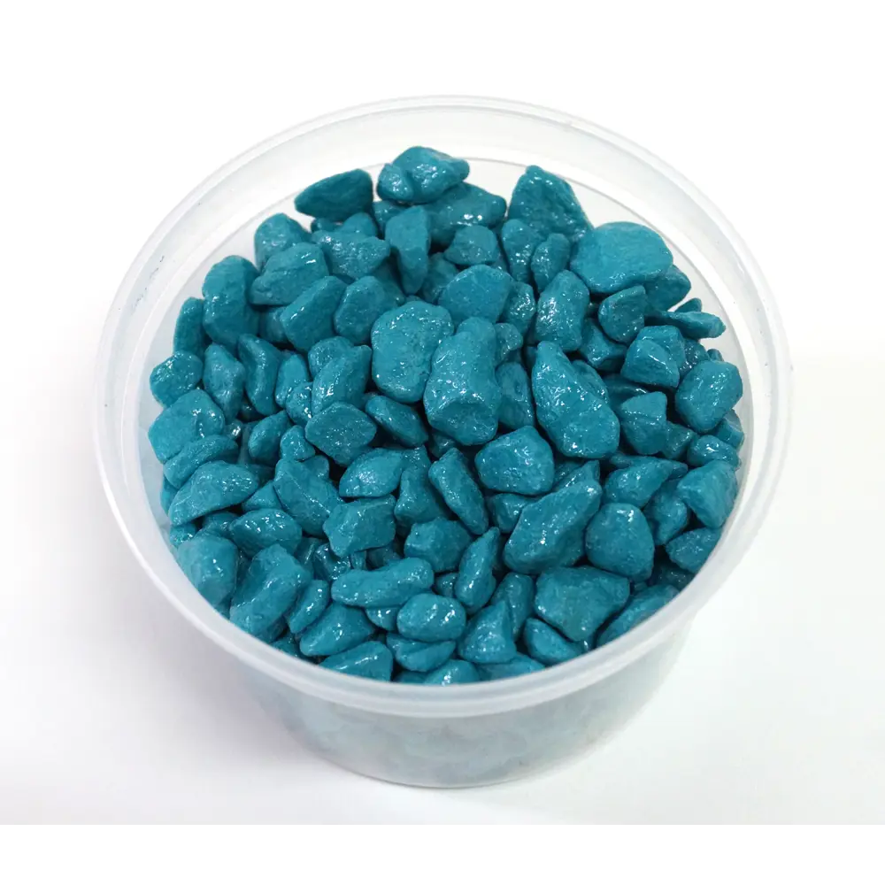 Santreyd Декоративная галька бирюзового цвета для растений 5-8 мм 85260701 STLM-0060500 - Вид №1