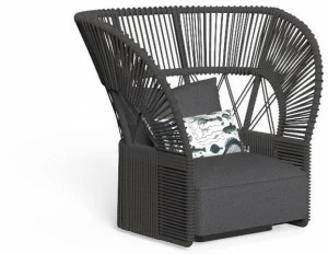 Talenti Веревочное садовое кресло с подлокотниками Cliff decò Clidcplon-c